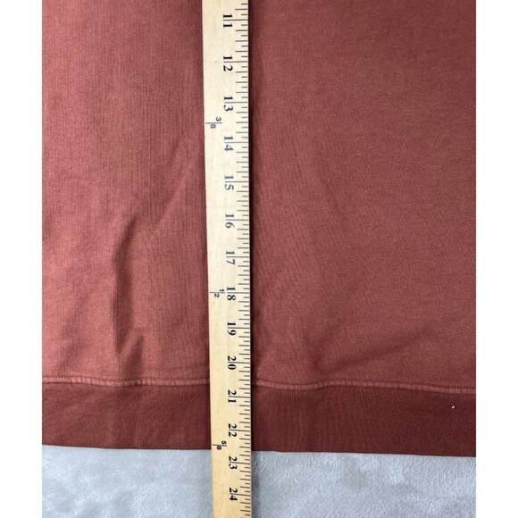 Saltwater Luxe Womens M Crewneck Sweatshirt Spice Cotton Lace Back & Sleeve - Picture 8 of 15